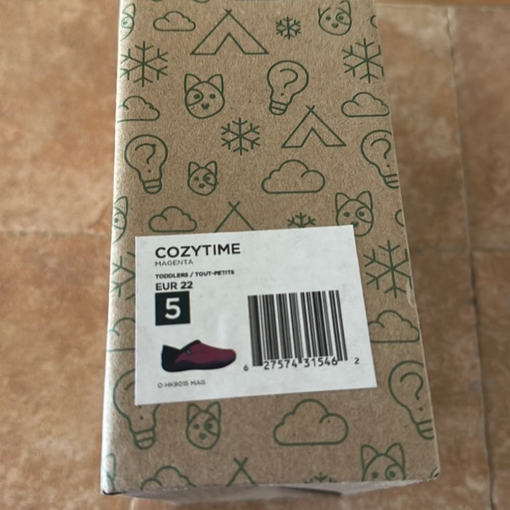 New Kamik Girls Cozytime slippers - Picture 3 of 7